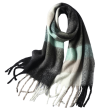 Load image into Gallery viewer, Women's plaid winter scarf
