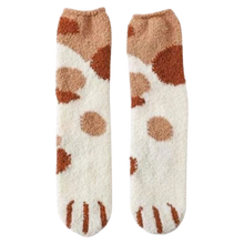 Load image into Gallery viewer, Cat paw winter socks