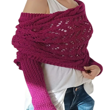 Load image into Gallery viewer, Jersey de punto calentito -Rosa - Ozerty