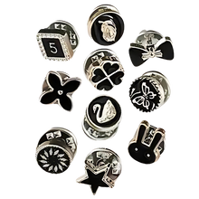 Load image into Gallery viewer, Elegantes broches de botón sin costura
-Mix Negro - Ozerty