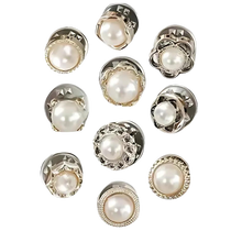 Load image into Gallery viewer, Elegantes broches de botón sin costura
-Perlas - Ozerty