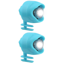 Load image into Gallery viewer, Pines impermeables con luz para Crocs -Azul - Ozerty