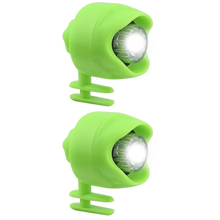 Load image into Gallery viewer, Pines impermeables con luz para Crocs -Verde - Ozerty