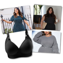 Load image into Gallery viewer, Sujetador push-up de talla grande sin aros
- Ozerty