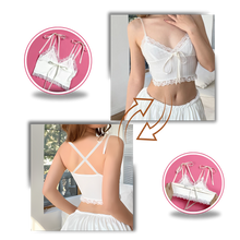 Load image into Gallery viewer, Top de encaje suave y elegante
- Ozerty