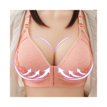 Cargar imagen en el visor de la galería, Sujetador push up sin aros para tallas grandes

 -Encaje rosa - Ozerty
