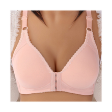 Cargar imagen en el visor de la galería, Sujetador push up sin aros para tallas grandes

 -Rosa claro tacto suave - Ozerty

